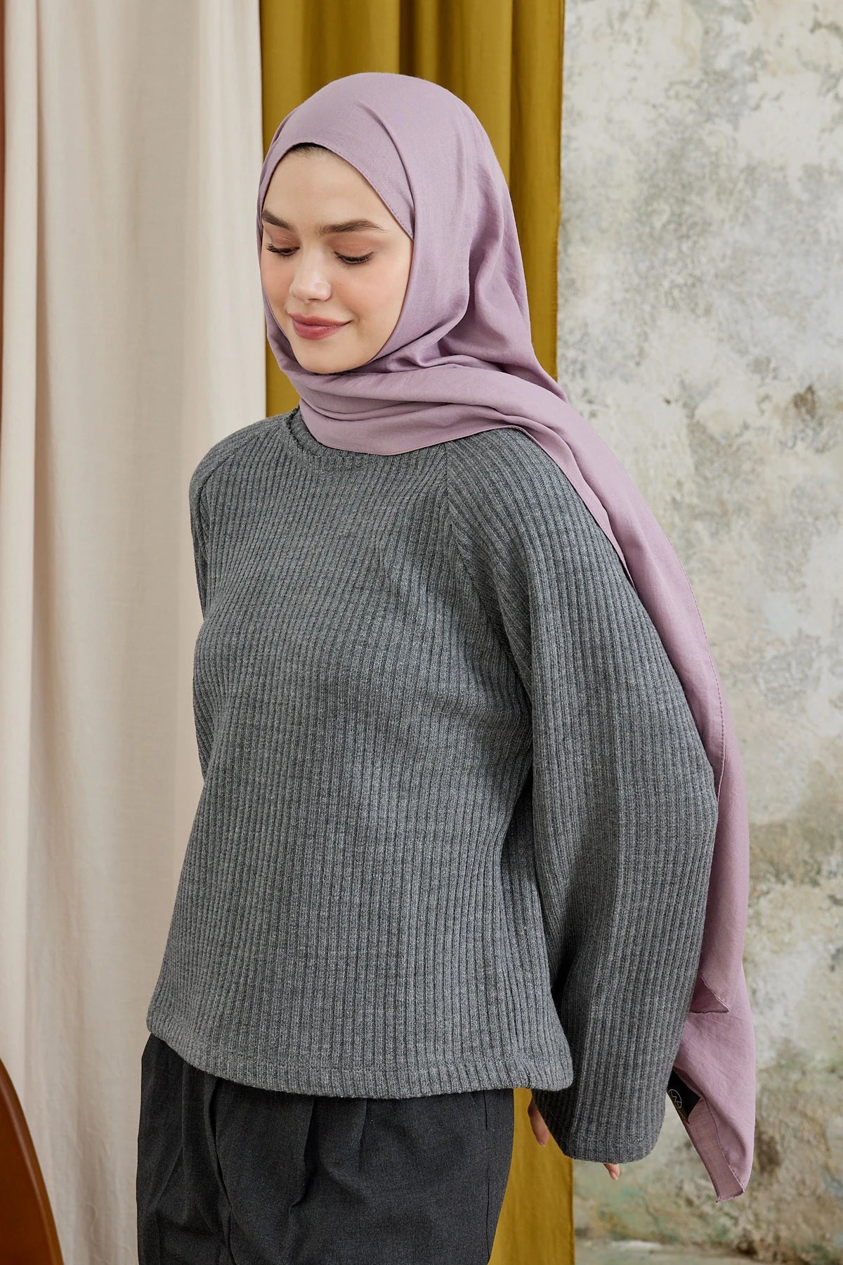 Modal Hijab - Vintage Rose