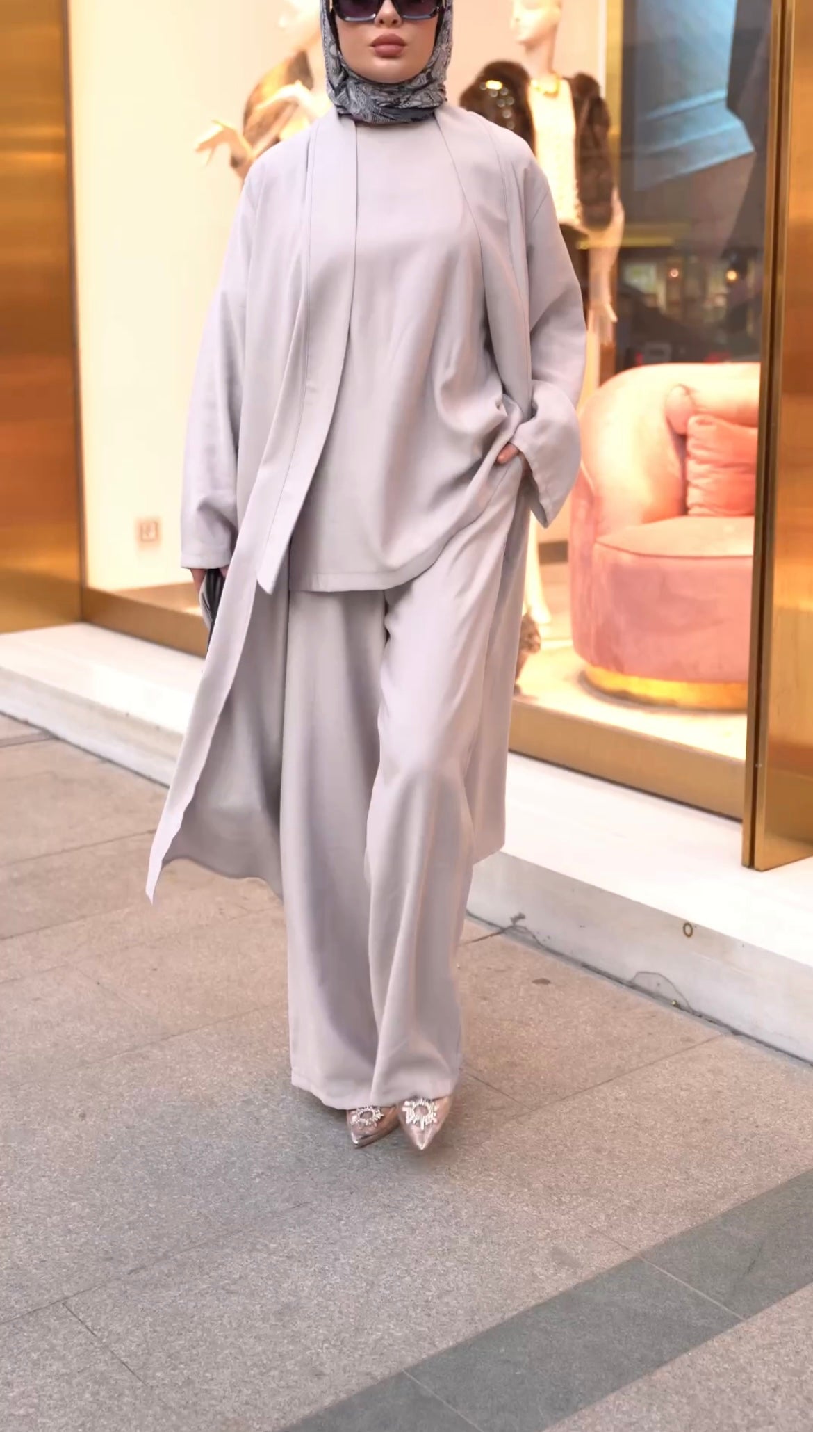 Three-Piece Cape Set