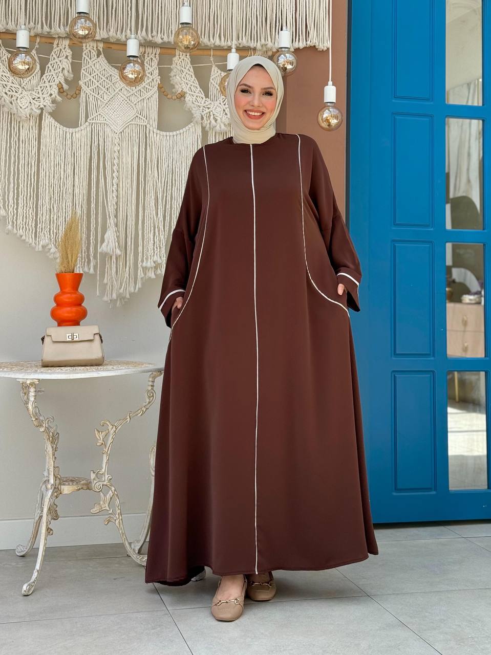 Mocha Luxe Abaya