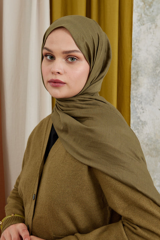Modal Hijab - Olive