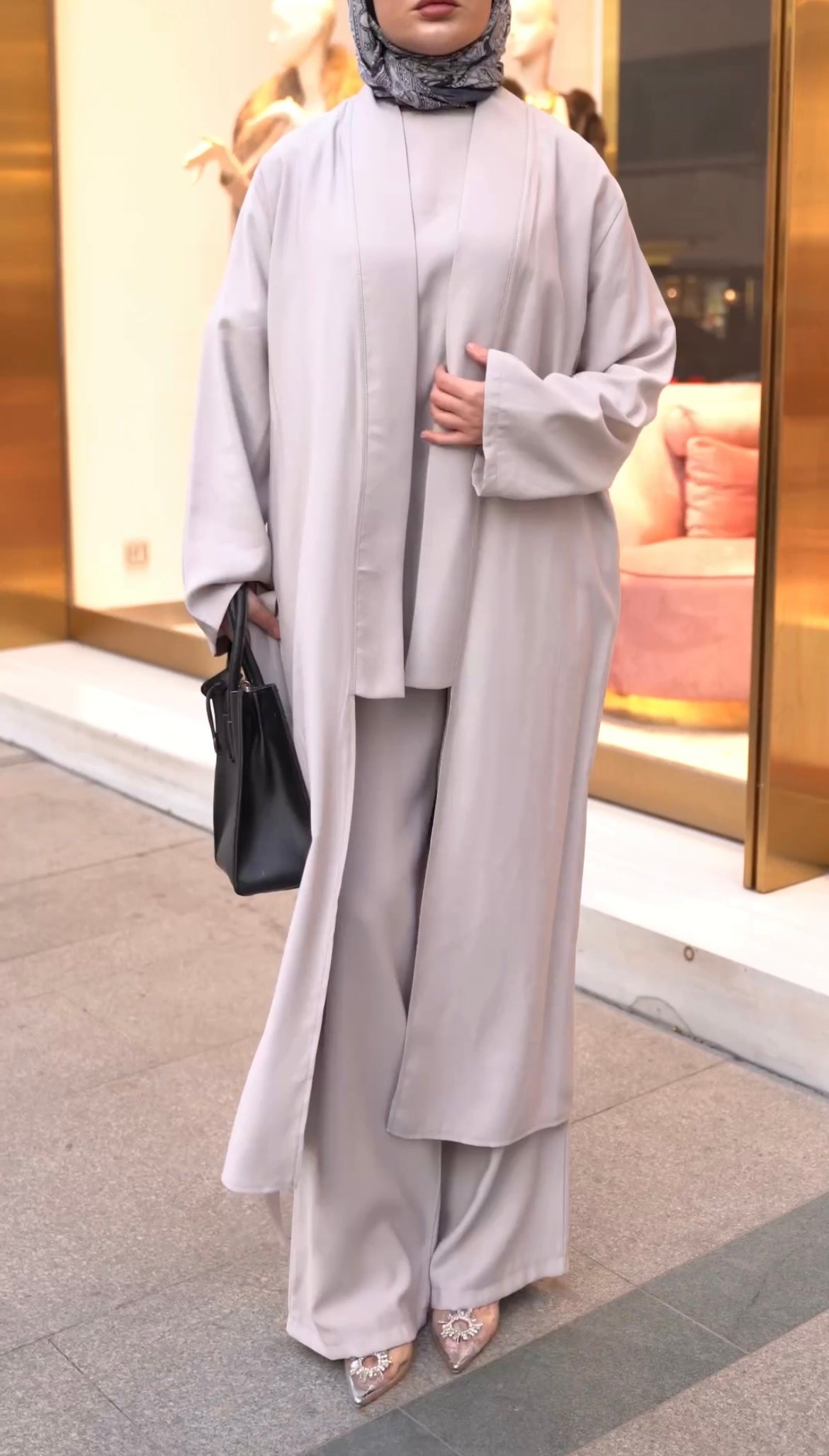 Three-Piece Cape Set